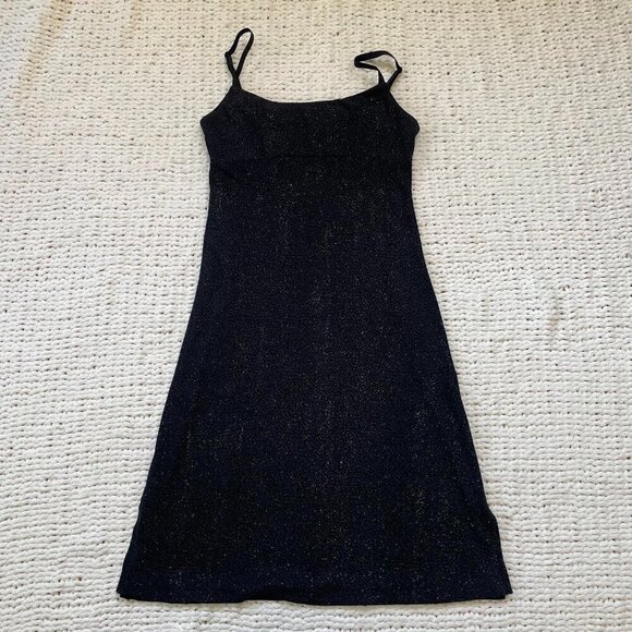 Women's VIntage Y2K Ricki's Sparkly Midi Dress - Size Small - Picture 1 of 6